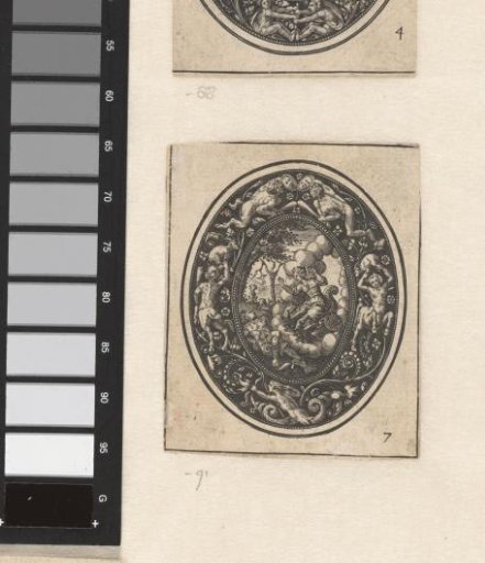 Oval medallion with Venus and the dead Adonis