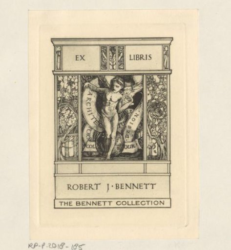 Ex libris of Robert J. Bennett
