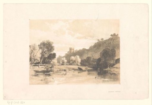 Landscape with Arundel Castle in the distance