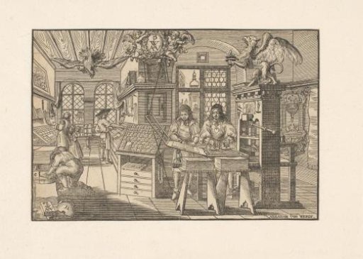 Book printers' workshop