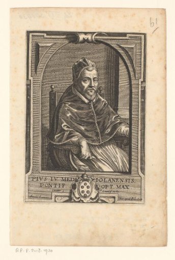 Portrait of Pope Pius IV