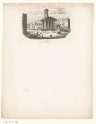 View of the Exchange Building in Glasgow