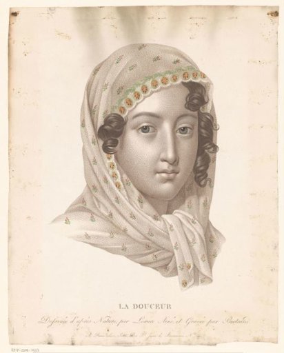Veiled Woman as an Allegory of Gentleness