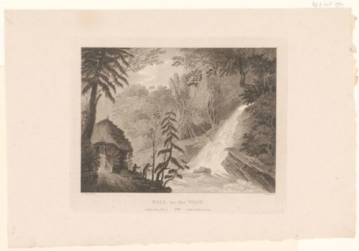 View of the waterfall in the Tilt River