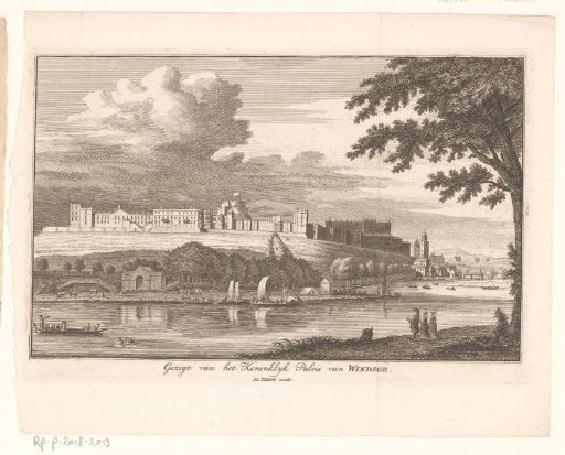 View of Windsor Castle, from the northeast