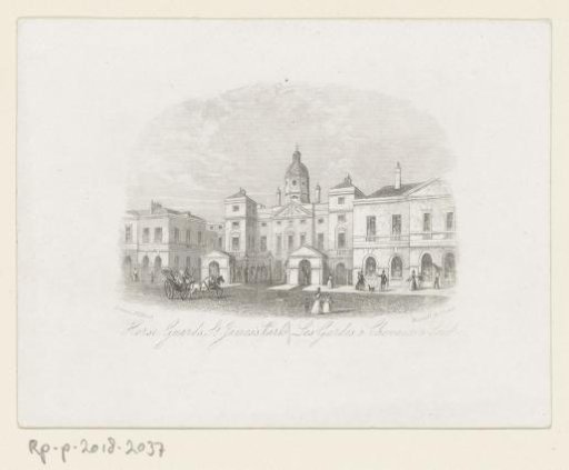 View of the Horse Guards, London