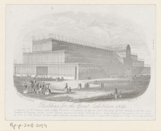 View of the Crystal Palace, London