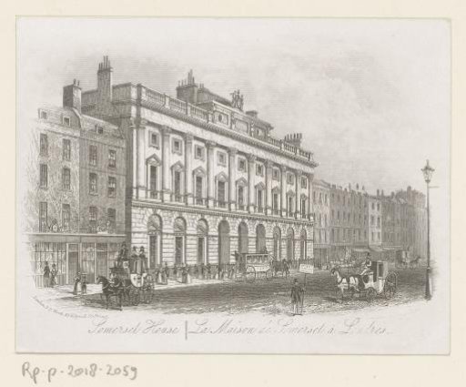 View of Somerset House, London