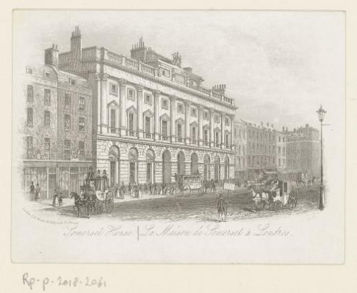 View of Somerset House, London