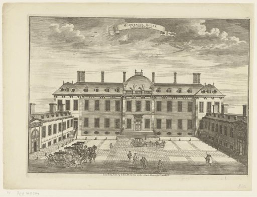 View of Montagu House, London