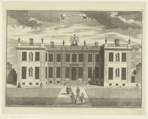 View of Marlborough House, London