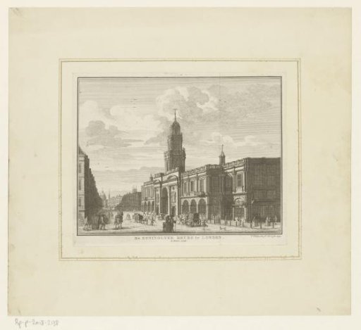 View of the Royal Exchange, London