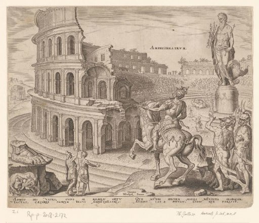 View of Portus
