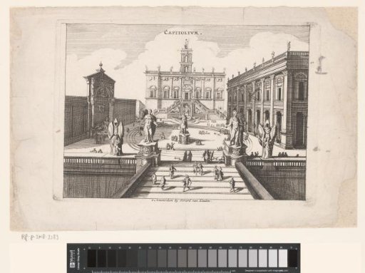 View of the Capitoline Hill, Rome