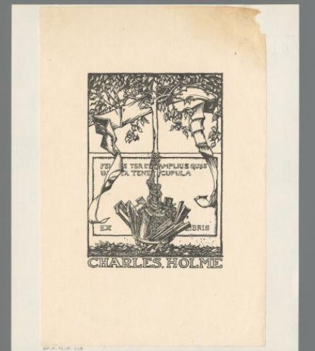 Ex libris of Charles Holme