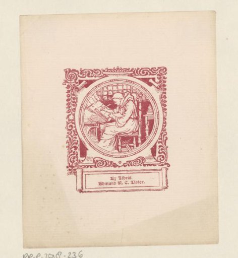 Ex libris of Edmund R.C. Lister