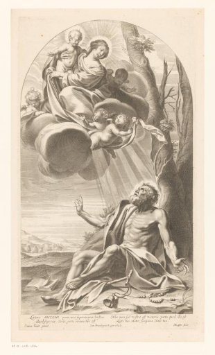 The Virgin appears to St. Anthony