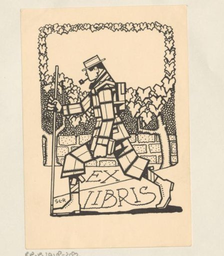 Ex libris of an unknown person