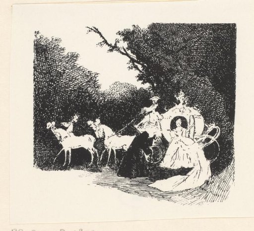 Woman by a carriage
