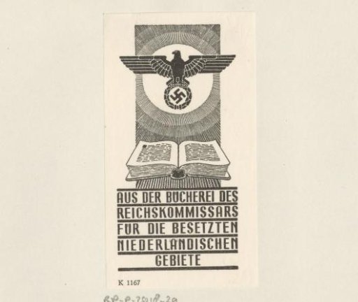Ex libris of Arthur Seyss-Inquart