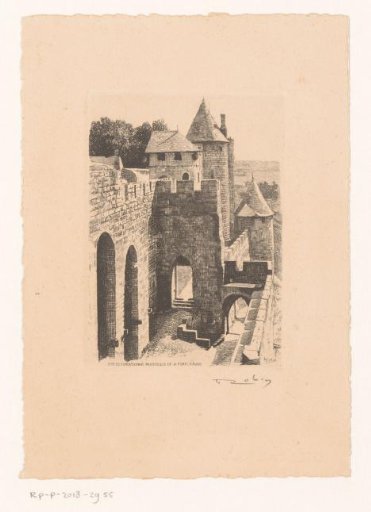 La Porte d'Aude in Carcassonne