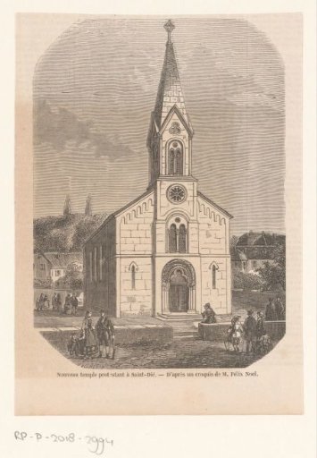 New Protestant church building in Saint-Dié-des-Vosges