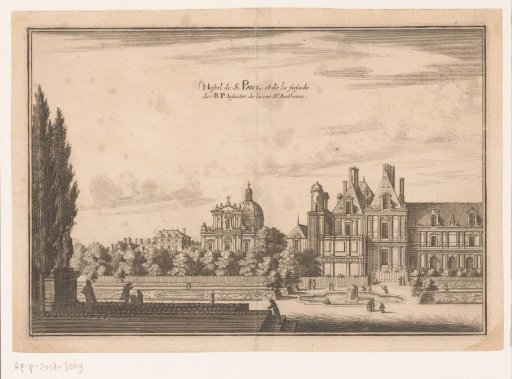 View of the Hôtel Saint-Paul