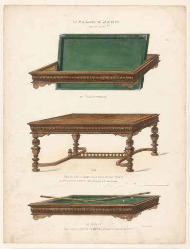 Dining table / Billiard table