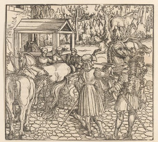 Knights at a Stud Farm