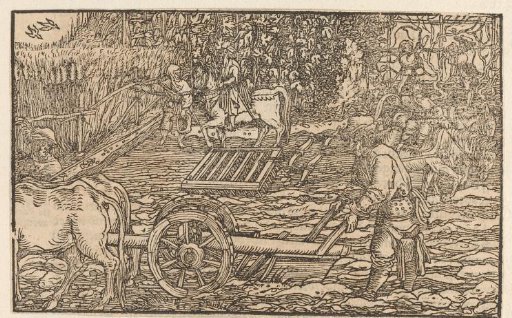 Two Ploughmen and Other Agricultural Workers