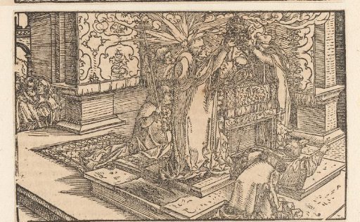 Coronation of a Pope Seen from Behind