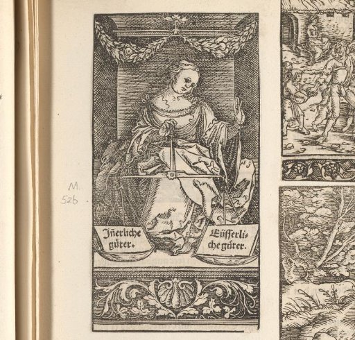 A woman weighing the inner against the outer