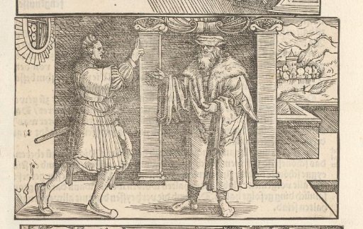 Two debating men