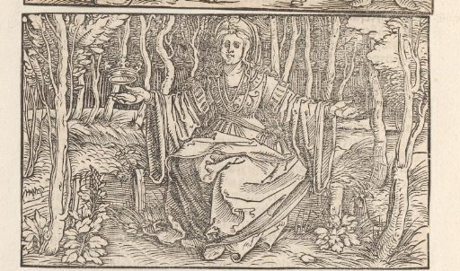 Woman Weighing Good Against Evil