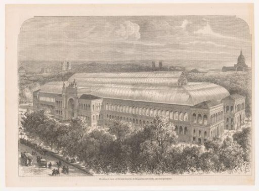 View of the Palais de l'Industrie
