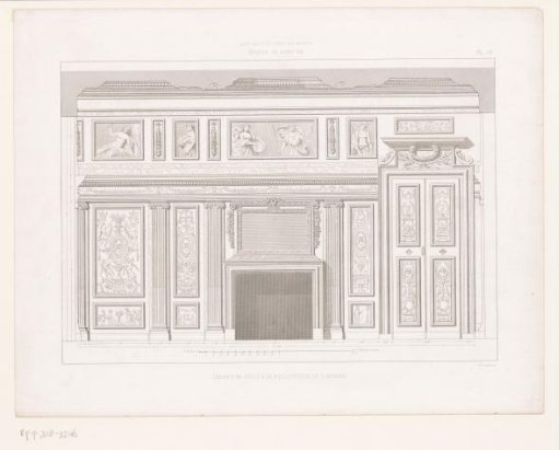 The Cabinet de Sully in the Bibliothèque de l'Arsenal in Paris