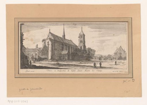 View of the Église Saint-Martin-des-Champs