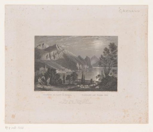 View of Lake Garda from Gargnano