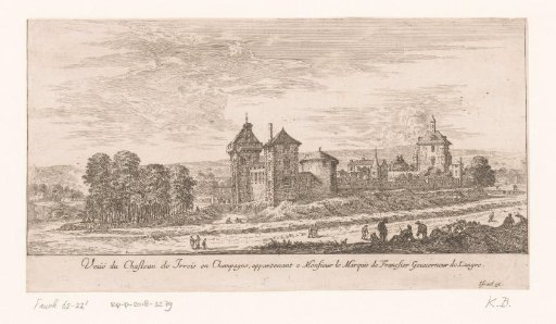 View of the Château d'Irrois