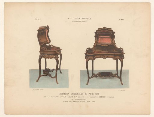 Desk in the Louis XV style
