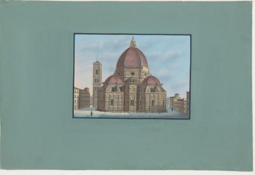 View of the Rear of the Cathedral of Florence