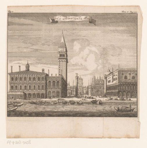 View of the Piazza San Marco in Venice