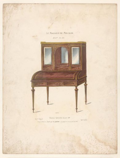 Desk in the style of Louis XVI