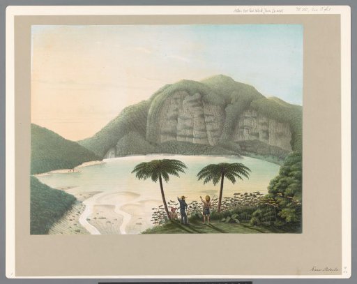 Lake of the Patocha Volcano in Java