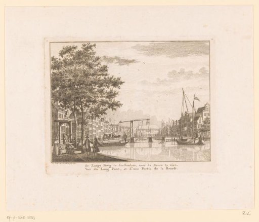 View of the Rokin and the Langebrug