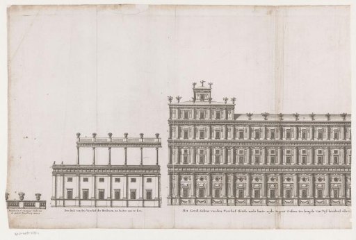 View of the Temple of Solomon according to Villalpando (left sheet)