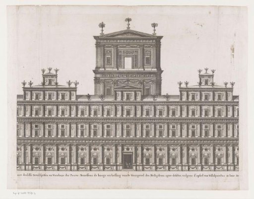 View of the Temple of Solomon according to Villalpando (center sheet)