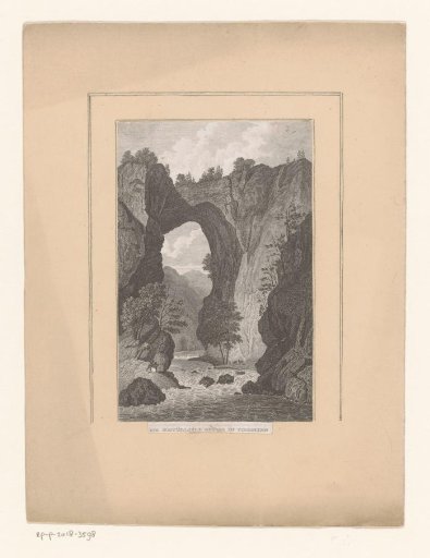 Rock formation 'Natural Bridge' in Virginia