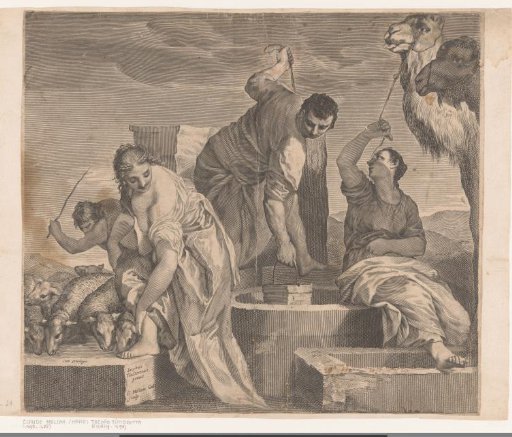 Jacob gives Rachel's flock water