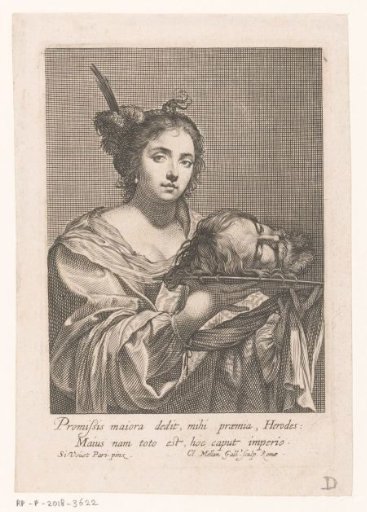 Herodias with the head of John the Baptist